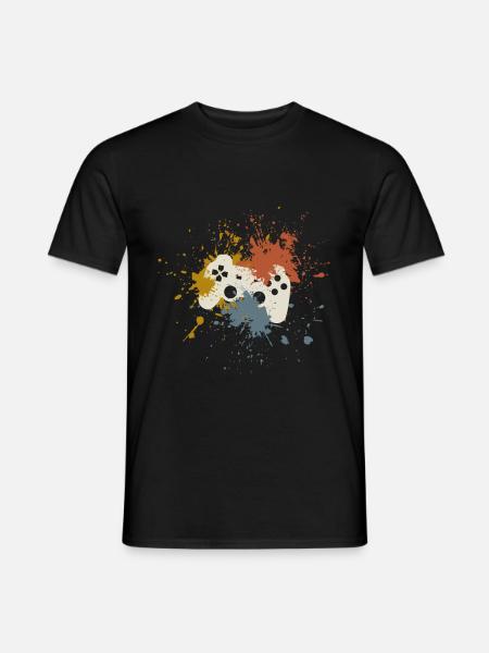 Gamer - T-shirt homme - noir