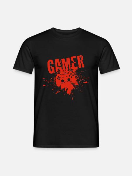 Gamer - T-shirt homme - noir