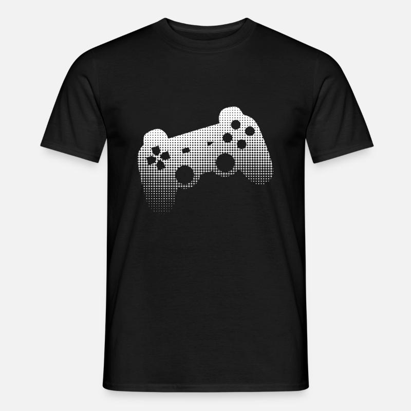 Konsole Gaming - Männer T-Shirt - Schwarz