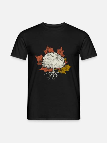 Tree - Men's T-Shirt - black