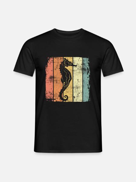 Hippocampes - T-shirt homme - noir