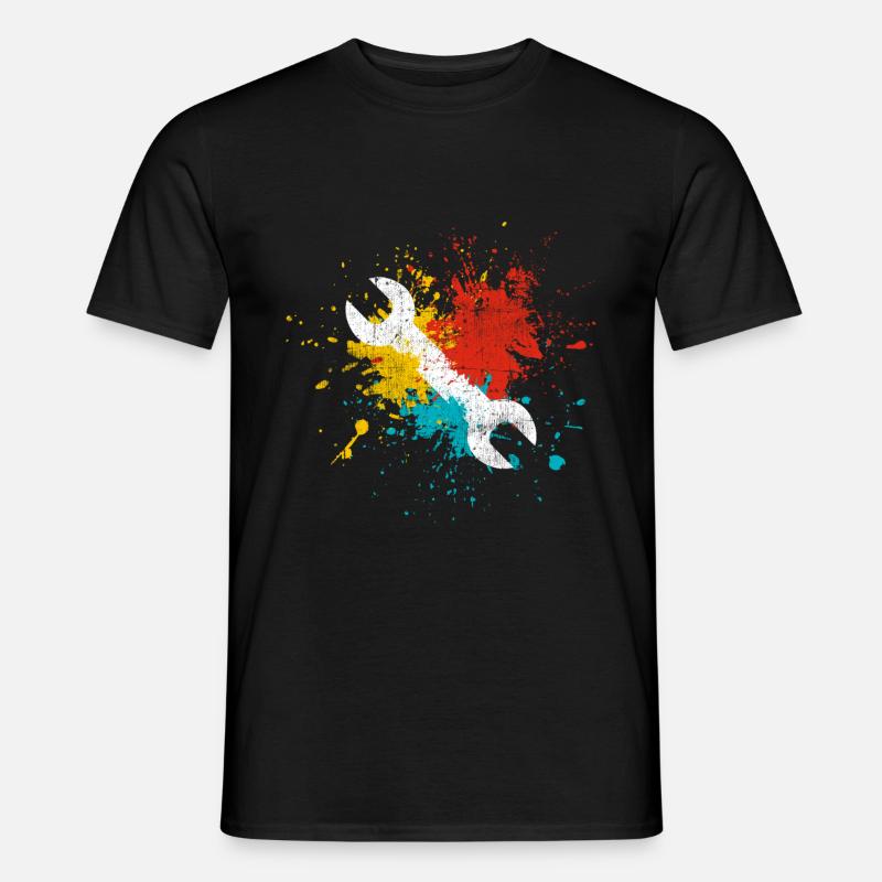 Werkzeug - Männer T-Shirt - Schwarz