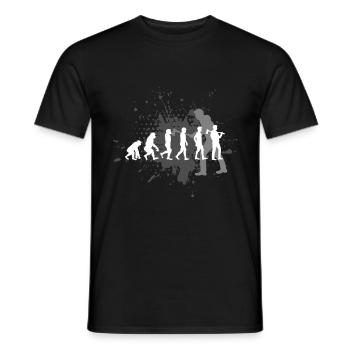 Lumberjack - Men's T-Shirt - black - Front - AI Model Male 178 light (178cm)