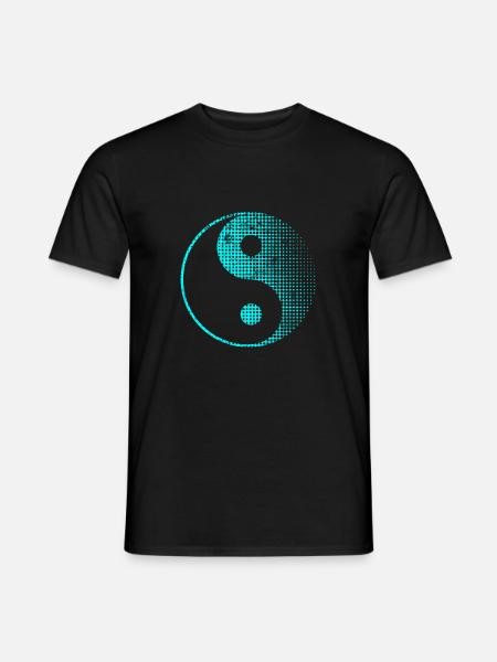 Yin Yang - Men's T-Shirt - black