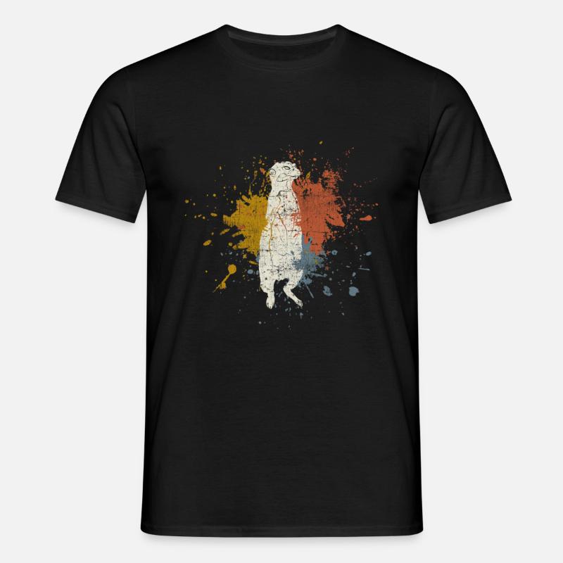 suricates - T-shirt Homme - noir