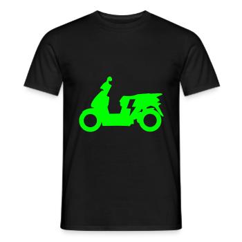 Electric Scooter Electric Scooter for Scooter Riders - Men's T-Shirt - black - Front - AI Model Male 178 light (178cm)