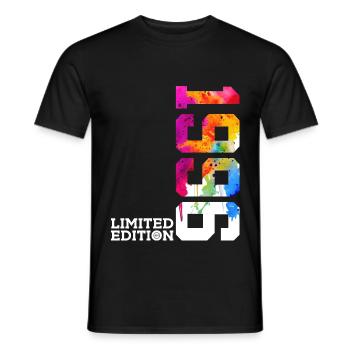 30E ÉDITION LIMITÉE ANNIVERSAIRE 1996 - T-shirt homme - noir - Devant - AI Model Male 178 light (178cm)