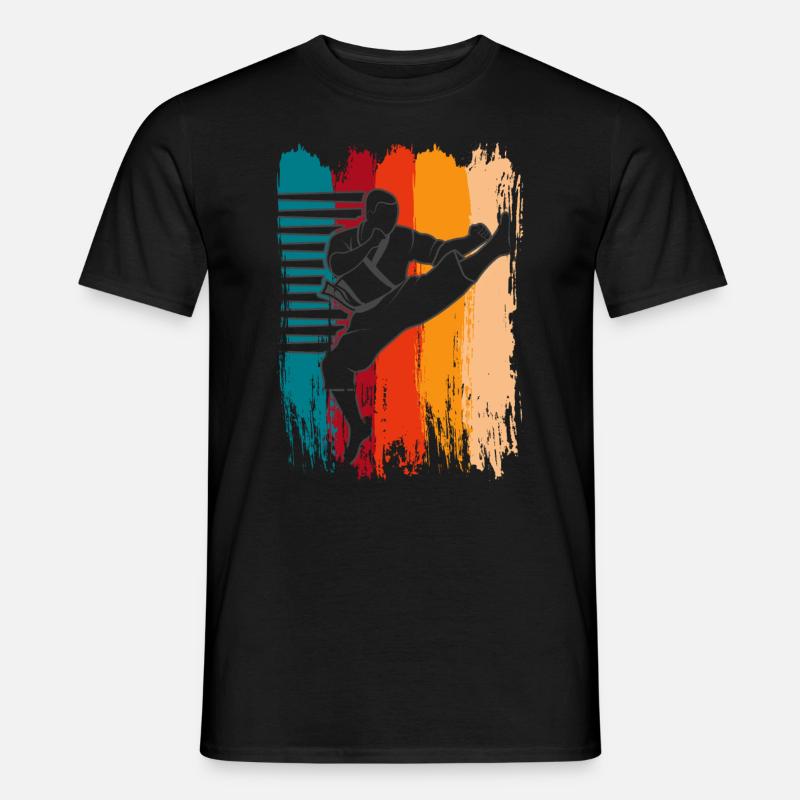 Karate - Männer T-Shirt - Schwarz
