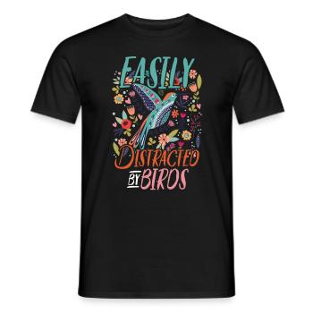 Vogel Tiere Tier - Männer T-Shirt - Schwarz - Vorne - AI Model Male 178 light (178cm)
