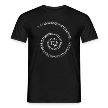 Mathe Schüler - Männer T-Shirt - Schwarz - Vorne - AI Model Male 178 light (178cm)