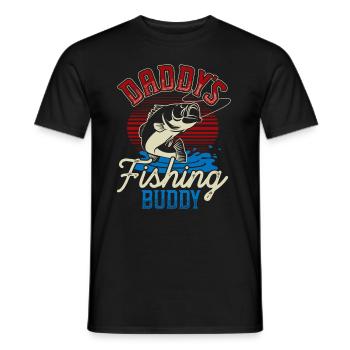 Poisson pêcheur - T-shirt homme - noir - Devant - AI Model Male 178 light (178cm)
