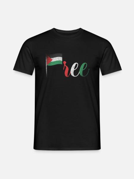 Palestine Palestinians - Men's T-Shirt - black