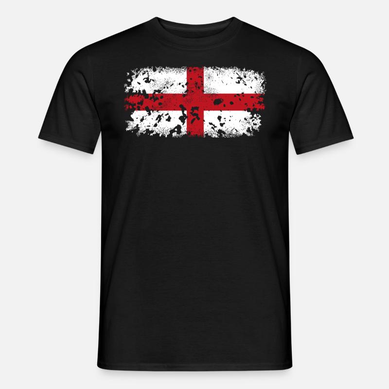 Genova Croce di San Giorgio - T-shirt uomo - nero