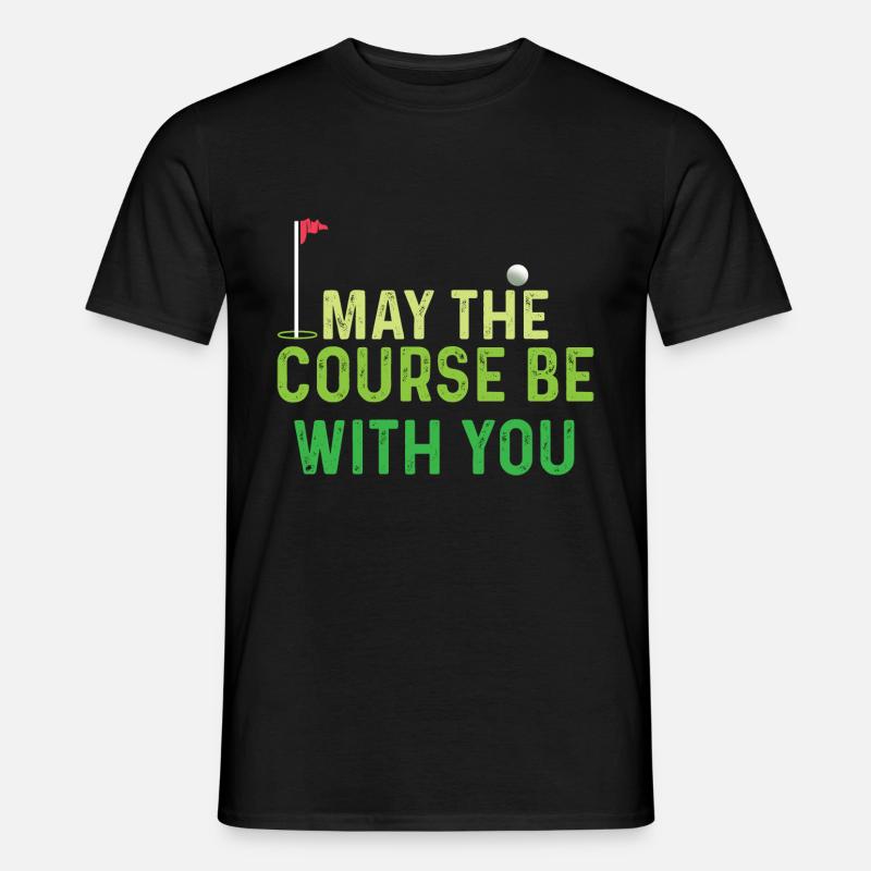 Kurs mit dir. Athlet Gift - Männer T-Shirt - Schwarz