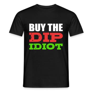Achetez le cadeau Dip Funny Man - T-shirt homme - noir - Devant - AI Model Male 178 light (178cm)