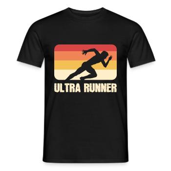 Ultra Runner Athlete Poison - Men's T-Shirt - black - Front - AI Model Male 178 light (178cm)