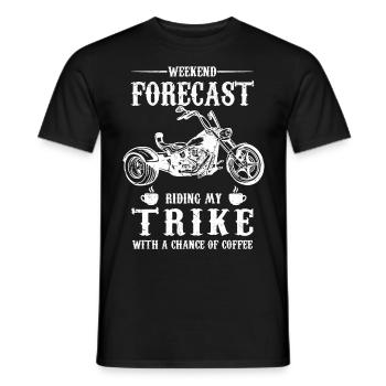Gifts for Triker | Trike Trike riders Trikes - Men's T-Shirt - black - Front - AI Model Male 178 light (178cm)