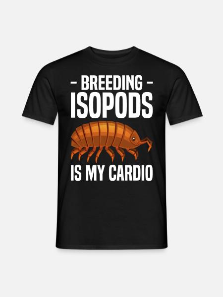 Isopoden - Männer T-Shirt - Schwarz