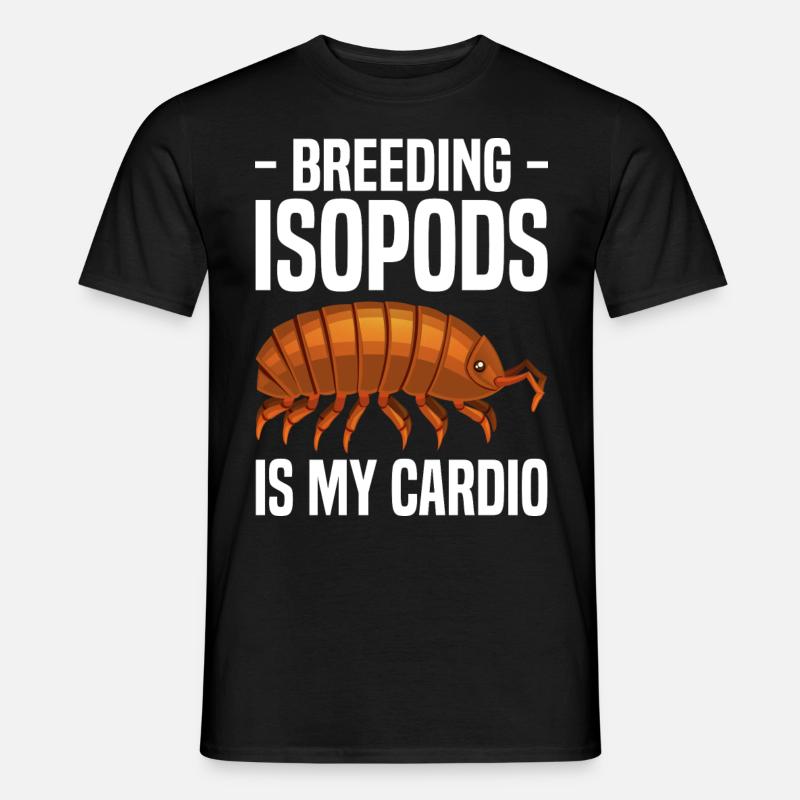 Isopoden - Männer T-Shirt - Schwarz