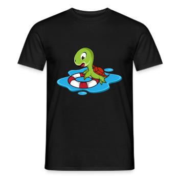 Schildkrötenmeer Tierärzte Geschenk - Männer T-Shirt - Schwarz - Vorne - AI Model Male 178 light (178cm)
