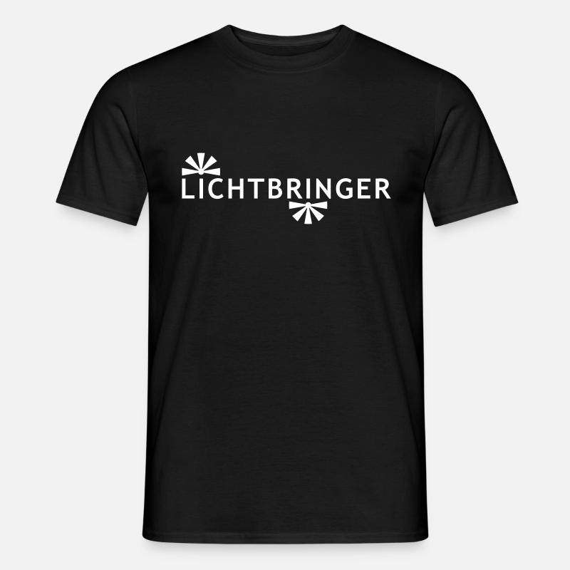 LICHTBRINGER - Männer T-Shirt - Schwarz