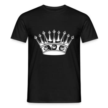 Crown Royal Symbol King - Men's T-Shirt - black - Front - AI Model Male 178 light (178cm)