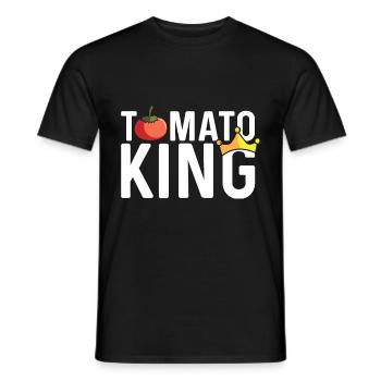 Tomato King Plant Men Poison - T-shirt homme - noir - Devant - AI Model Male 178 light (178cm)