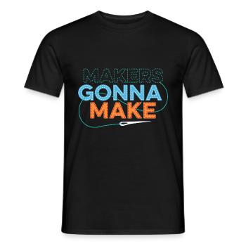 Les créateurs vont empoisonner les créateurs de mode - T-shirt homme - noir - Devant - AI Model Male 178 light (178cm)