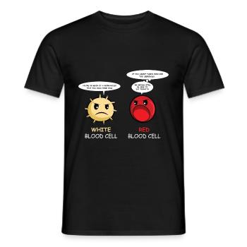 essen Erdnüsse Erdnuss-Liebhaber Geschenk - Männer T-Shirt - Schwarz - Vorne - AI Model Male 178 light (178cm)