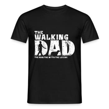 Alpine Dachsbracke Dad Papa Herrchen - T-shirt homme - noir - Devant - AI Model Male 178 light (178cm)