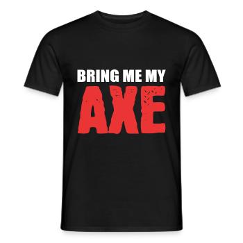 Apportez-moi Ax Lumberjack Gift - T-shirt homme - noir - Devant - AI Model Male 178 light (178cm)