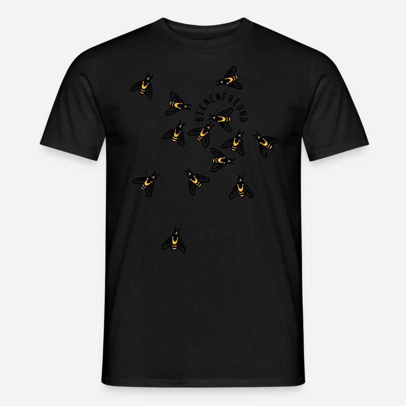 Bienen - Männer T-Shirt - Schwarz