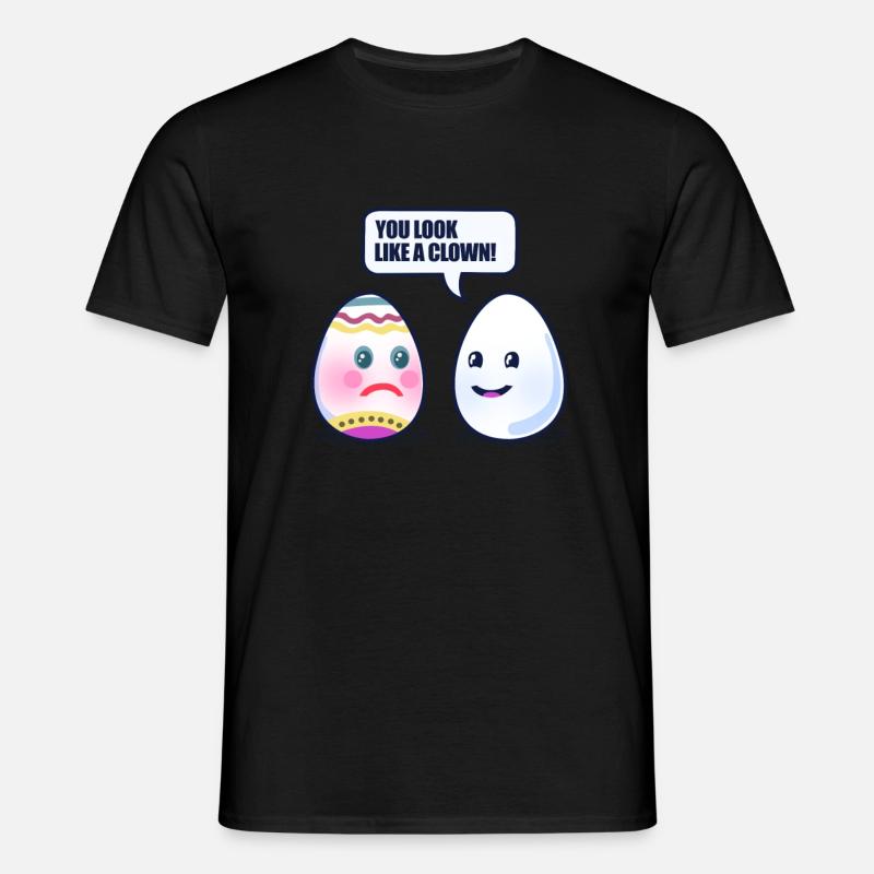 Easter Easter egg - Men's T-Shirt - black