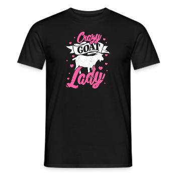 goat - Men's T-Shirt - black - Front - AI Model Male 178 light (178cm)