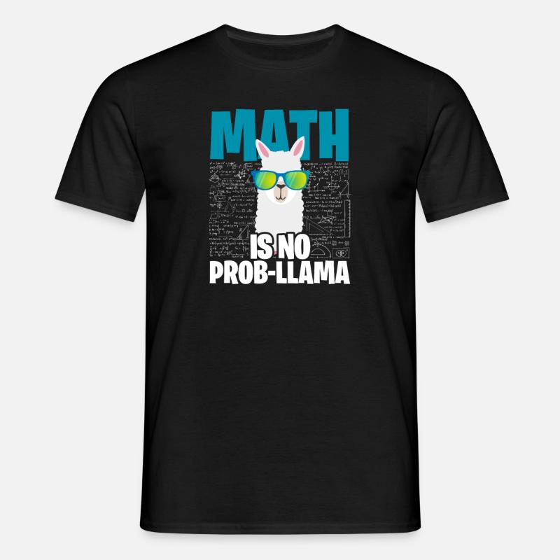 maths - Men's T-Shirt - black