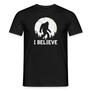 Bigfoot - T-shirt homme - noir - Devant - AI Model Male 178 light (178cm)