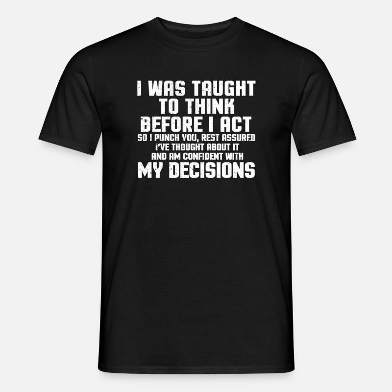 Sarcasm Funny Sarcastic Gift - Men's T-shirt - black