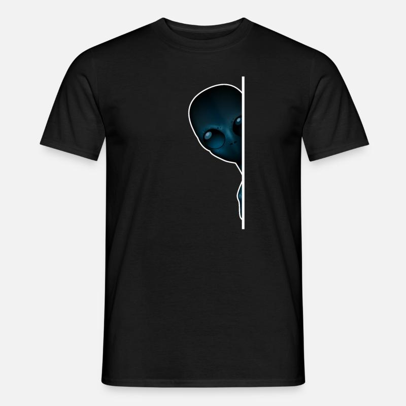Alien - Männer T-Shirt - Schwarz