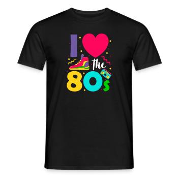 80 - T-shirt homme - noir - Devant - AI Model Male 178 light (178cm)