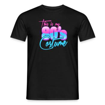80 - T-shirt homme - noir - Devant - AI Model Male 178 light (178cm)