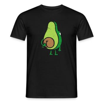 avocat - T-shirt homme - noir - Devant - AI Model Male 178 light (178cm)