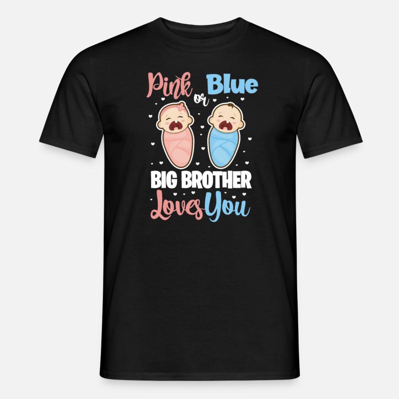 Großer Bruder - Männer T-Shirt - Schwarz