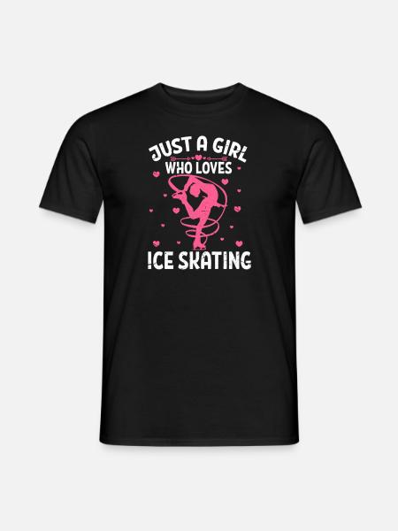 figure skating - Men's T-Shirt - black