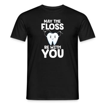 Dentiste Dentiste Dentiste Dentiste Cadeau - T-shirt homme - noir - Devant - AI Model Male 178 light (178cm)