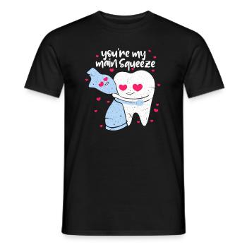 Dentist Tooth Dentist Teeth Dentist Gift - Men's T-Shirt - black - Front - AI Model Male 178 light (178cm)