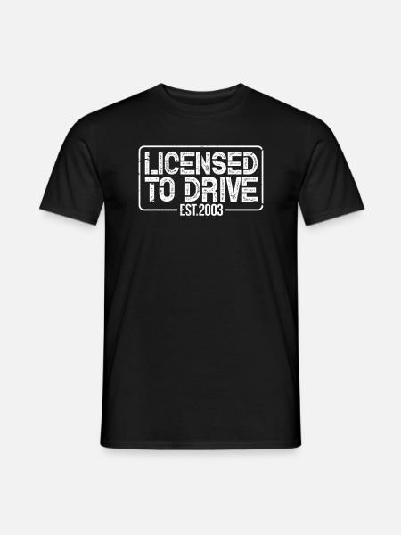 2003 - Men's T-Shirt - black
