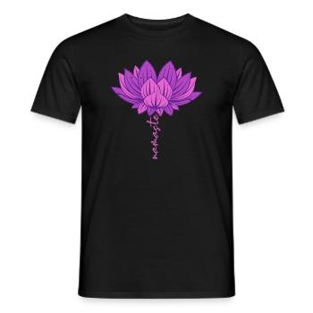 Namaste - T-shirt homme - noir - Devant - AI Model Male 178 light (178cm)