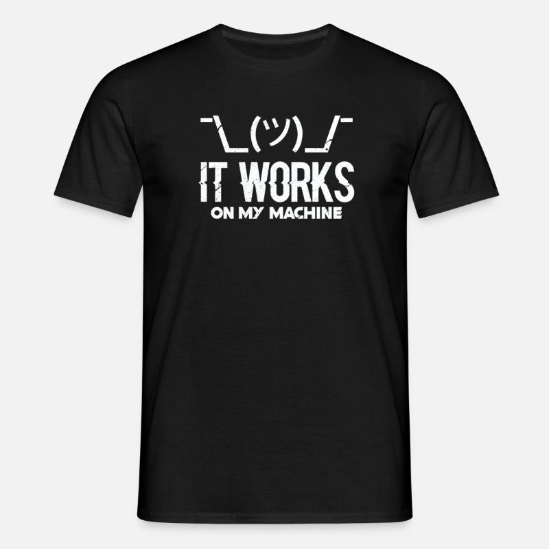 programmer - Men's T-Shirt - black
