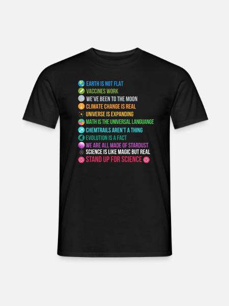Science chemistry scientist gift - Men's T-Shirt - black