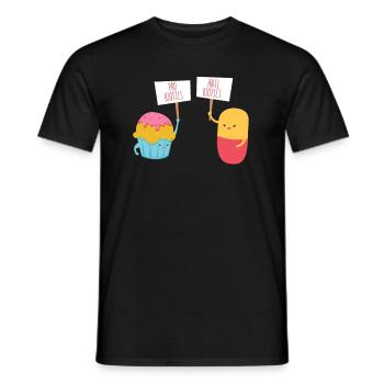 Wissenschaft - Männer T-Shirt - Schwarz - Vorne - AI Model Male 178 light (178cm)
